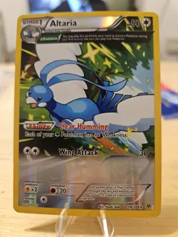 Altaria 74/108 Pokemon Card XY Roaring Skies Rare Reverse Holo Foil TCG Nm - Image 1
