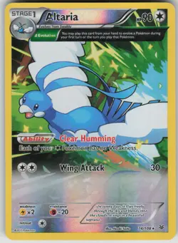 Pokemon TCG Altaria (74 Delta) Rare Reverse Holo XY - Roaring Skies 74/108 - Image 1