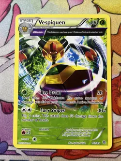 Pokemon! Vespiquen Non-Holo Rare 11/98 Ancient Origins LP - Image 1