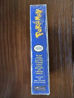 1999 Pokemon Base Set 2Player Starter Set Theme Deck WOTC Machamp Factory Sealed - Image 3