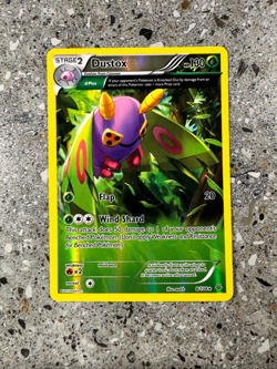 Pokemon TCG Cards Dustox 8/108 Roaring Skies Full Art Reverse Holo Rare EXC-NM - Image 1