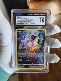 Mew GG10/GG70 Pokemon Crown Zenith: Galarian Gallery Holo CGC 10 - Image 1