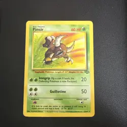 Pinsir - Jungle Unlimited 25/64 Regular Pokemon TCG Card LP - Image 1