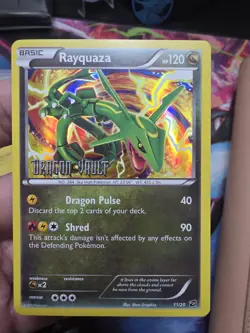 Pokemon Rayquaza 11/20 Dragon Vault Holo Rare 120HP English Card TCG - Image 1