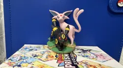 Pokemon Espeon & Umbreon Figure, Pin, 13 Card Sleeves Ship Fast - Image 2