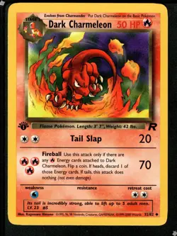 Pokemon Team Rocket Series, 1st Ed. Uncommon and Common - Pick your cards - Image 2