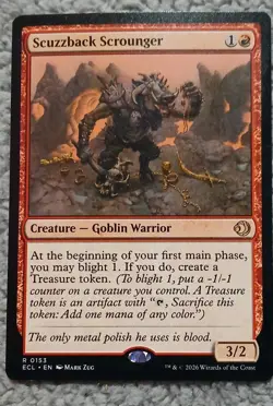 Scuzzback Scrounger Lorwyn Eclipsed Regular - Image 1