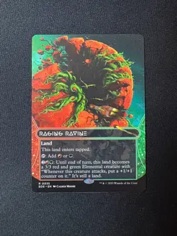 2025 MTG Edge Of Eternities Raging Ravine Borderless #35 - Image 1