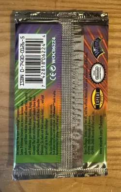 Pokemon Gym Challenge Unlimited Booster Pack Koga Art Factory Sealed Rare! 742818062244 - Image 3