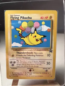 Pokemon TCG Flying Pikachu & Surfing Pikachu Black Star Promo WOTC Set of 2 - Image 4