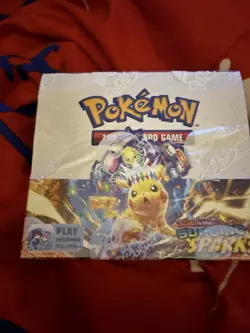 Pokemon TCG Scarlet & Violet Surging Sparks Booster Box Factory Sealed - Image 1