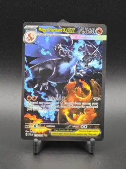 Mega Charizard X EX SIR English 125/094 Phantasmal Flames 🔥 FRESH PULL Pokemon - Image 1