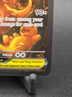 Mega Charizard X EX SIR English 125/094 Phantasmal Flames 🔥 FRESH PULL Pokemon - Image 4