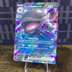 Pokemon - Paldean Clodsire ex - 094/159 - Double Rare - Scarlet & Violet - Journ - Image 1