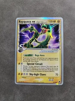 Pokemon TCG Rayquaza ex (Delta Species) 97/101 Holo - Dragon Frontiers - LP - Image 1