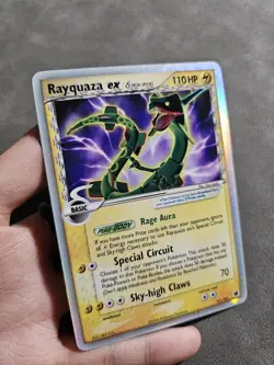 Pokemon TCG Rayquaza ex (Delta Species) 97/101 Holo - Dragon Frontiers - LP - Image 2