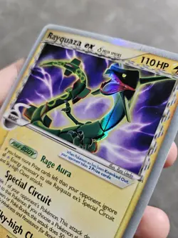 Pokemon TCG Rayquaza ex (Delta Species) 97/101 Holo - Dragon Frontiers - LP - Image 4