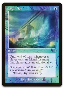 High Tide (Retro Frame) #286 (Foil) (NM) Dominaria Remastered DMR Magic MTG - Image 1