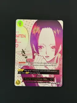 You’ll Frighten Me… OP14-118 One Piece TCG – Alternate Art / Event Manga - Image 1