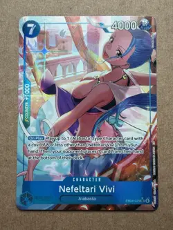 One piece TCG EB04-025 Nefeltari Vivi Alternate Art - OP14 The Azure Sea’s Seven - Image 2