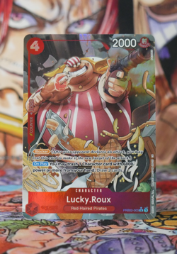 Lucky.Roux (Alternate Art) Foil PRB02-003 PRB-02 The Best One Piece TCG ENGLISH - Image 1