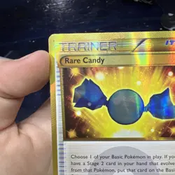 Pokemon TCG 2013 Rare Candy (105 Secret Rare) 105/101 Plasma Blast Holo Gold MP - Image 4