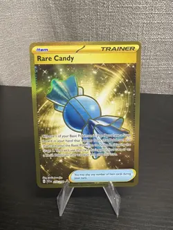 Pokemon TCG: Rare Candy #256/198 Hyper Rare Gold Scarlet & Violet Base - Image 1