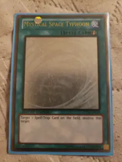 YUGIOH! 1-MYSTICAL SPACE TYPHOON-GOLD GHOST-LIMITED EDITION-GLD5-EN038 - Image 2