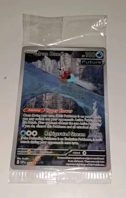 Iron Bundle Pokemon TCG Future SVP 066 Paradox Rift Holo Black Star Promo SEALED - Image 2