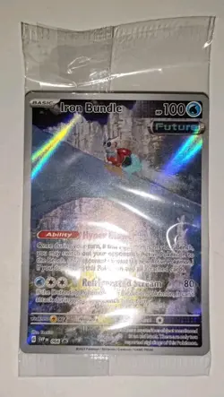 Iron Bundle Pokemon TCG Future SVP 066 Paradox Rift Holo Black Star Promo SEALED - Image 3