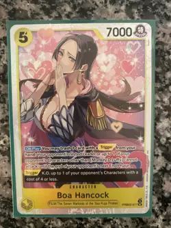 Boa Hancock PRB02-017 - One Piece TCG - SR Foil Near-Mint English - Image 1