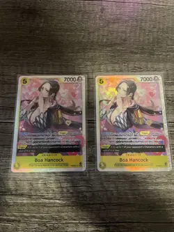 Boa Hancock PRB02-017 - One Piece TCG - SR Foil Near-Mint English x2 - Image 1