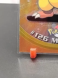 2000 Pokemon Game Topps Chrome Magmar TV Rare Base Set Series 2 - Image 4