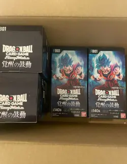 Dragon Ball Super Card Game Fusion World Awakened Pulse Booster pack 4 Box - Image 1