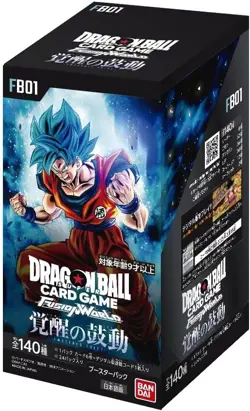 Dragon Ball Super Card Game Fusion World Awakened Pulse Booster pack Box FB01 4570118119292 - Image 1