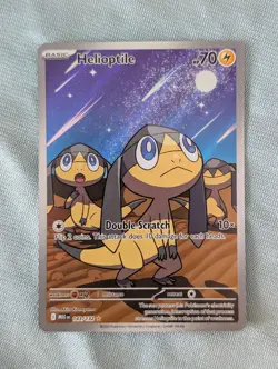 Pokemon TCG Card Helioptile 143/132 MEG Mega Evolution Illustration Rare Holo - Image 1