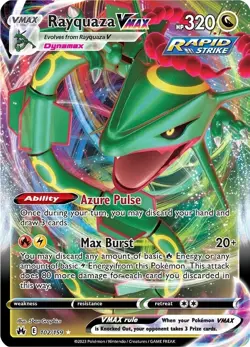 Rayquaza VMAX 102/159 Crown Zenith Pokemon Card NM - Image 1