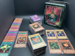 Yu-Gi-Oh! TCG Unlimited Common Cards Lot of 420 Non-Holo Includes Empty Tin - Image 1