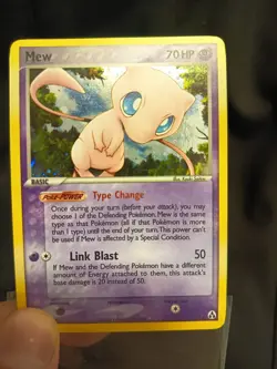 Pokemon TCG Mew 10/92 EX Legend Maker Holo Rare Card 2006 - Image 2