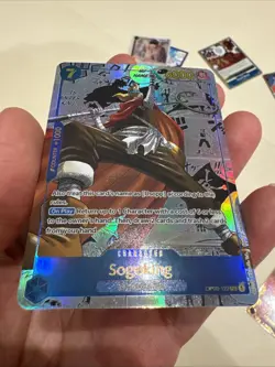 One Piece CCG Sogeking Manga Alternate Art OP03-122 English Custom Card - Image 4