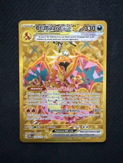 Pokemon TCG Charizard EX Holo Card Obsidian Flames 228/197 A - Image 2