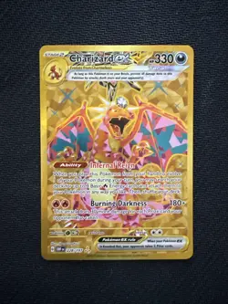 Pokemon TCG Charizard EX Holo Card Obsidian Flames 228/197 A - Image 3