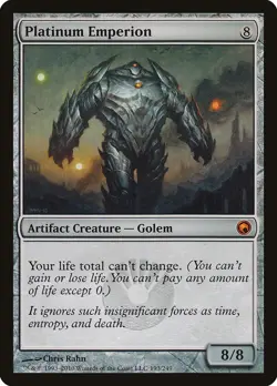 Platinum Emperion [Scars of Mirrodin] Lightly Played - Image 1