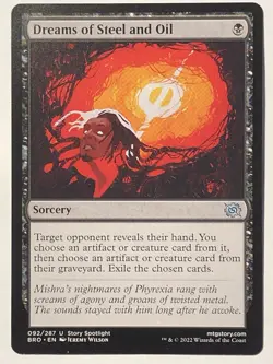 MTG TCG - Dreams of Steel and Oil 092/287 BRO - NM (Free Shipping $5+) - Image 1