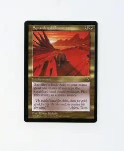 Squandered Resources Visions LP Magic the Gathering c - Image 1