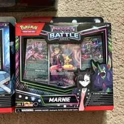 Sealed Pokemon Crown Zenith Galarian Moltres Tin Promo +2 Rival Battle Decks New - Image 3
