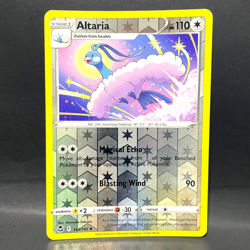 2022 POKEMON SILVER TEMPEST ALTARIA 143/195 REVERSE HOLO (RARE) - Image 1
