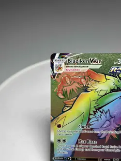 Blaziken VMAX ⭐ 200/198 Holo Rare Rainbow Chilling Reign 2021 Pokemon NM Rare - Image 2