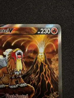Entei v Crown Zenith Galarian Gallery Holo Ultra Rare Pokemon TCG GG36/GG70 - Image 3