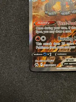 Entei v Crown Zenith Galarian Gallery Holo Ultra Rare Pokemon TCG GG36/GG70 - Image 5